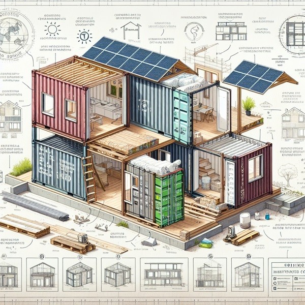 Container Home Components Plan