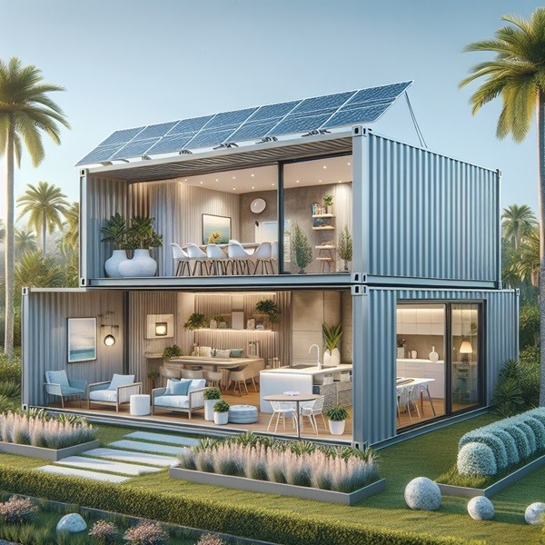Eco Off-Grid Shipping Container Homes