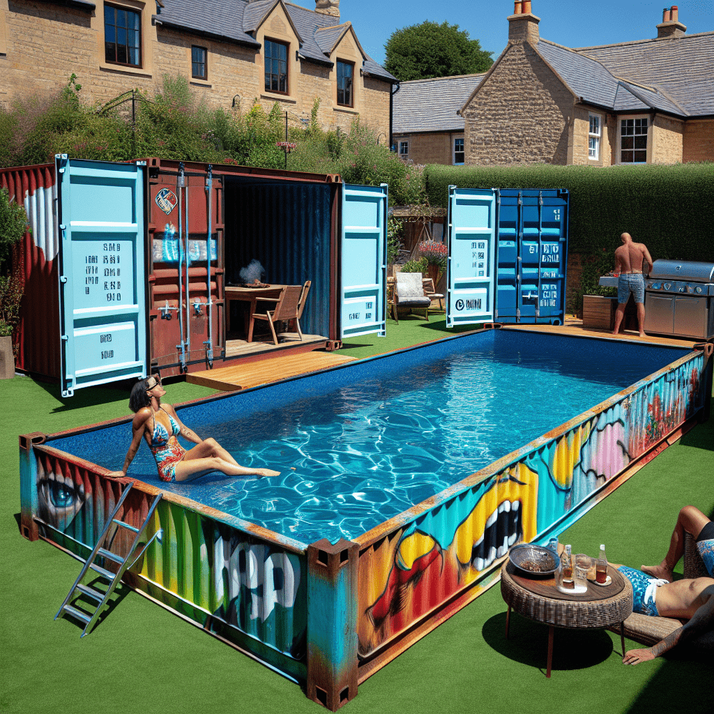 shipping container pools