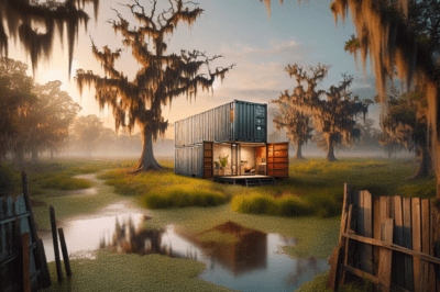 Shipping Container Homes in Louisiana: Zoning Laws, Permits & Regulations