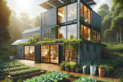 Container Homeowner’s Guide to Rain Harvesting Systems for Water Independence
