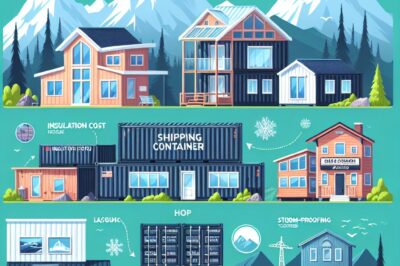 Shipping Container Homes Alaska: Insulation Cost, Storm-Proofing & Build Tips