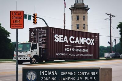 Indiana Shipping Container Homes Zoning Laws & Permit Requirements
