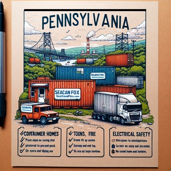 Pennsylvania Container Houses: Toxins, Fire & <span class=