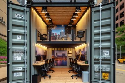 Shipping Container Office Space Regulations in Pittsburgh,PA: Tips & Guidelines