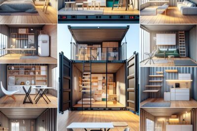 North Carolina Shipping Container Home Furniture & Interiors