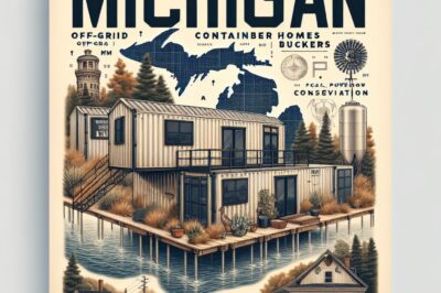 Michigan Container Homes & Bunkers: Off-Grid Water, Power Solutions & Cost Guide