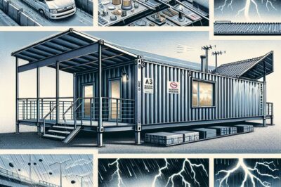 Container Homes Safety: Lightning & Storm Resistance Explained