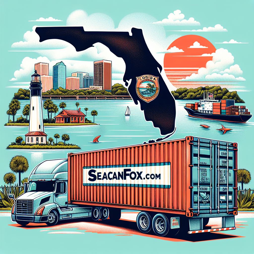 Shipping Containers 40' New, Used or One-Trip Under $1000 for Sale in Florida
