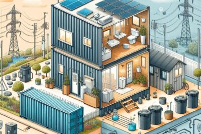 Container Home Setup: On-Site Utilities vs. Off-Grid Living Solutions