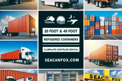 Buy & Rent 20′ & 40′ Refrigerated Containers: Climate-Controlled Storage Options