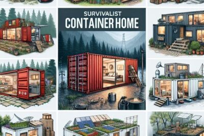 Survivalist Container Home Designs: Efficient & Secure Living Solutions