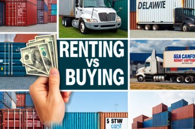 Delaware Shipping Container Storage Guide: Rent or Buy Costs, Permits & Comparison