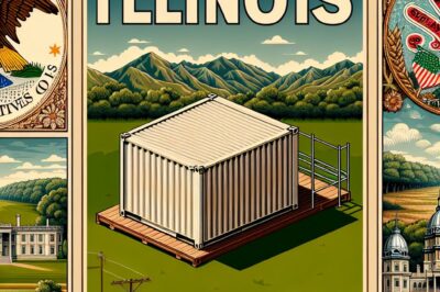 Illinois Portable Container Office Rental: Ground Level Options & Costs