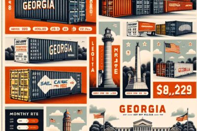 Georgia Rent-To-Own Conex Containers: Sizes & Monthly Rates