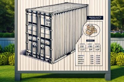 Massachusetts Cargo Container Units: Affordable Monthly Storage Rental Prices & Rates