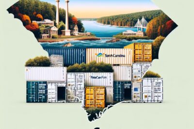 South Carolina Shipping Container Rentals: Self-Storage Size Options & Rates