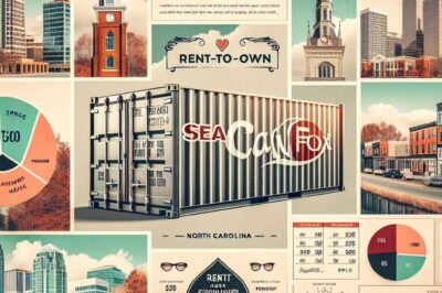 Raleigh NC Rent-To-Own  Conex Storage Containers Size &  Price Guide