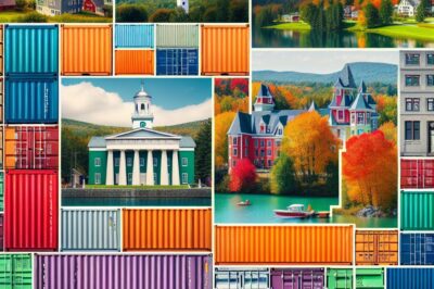 Vermont Shipping Container Rentals: Self-Storage Sizes & Pricing