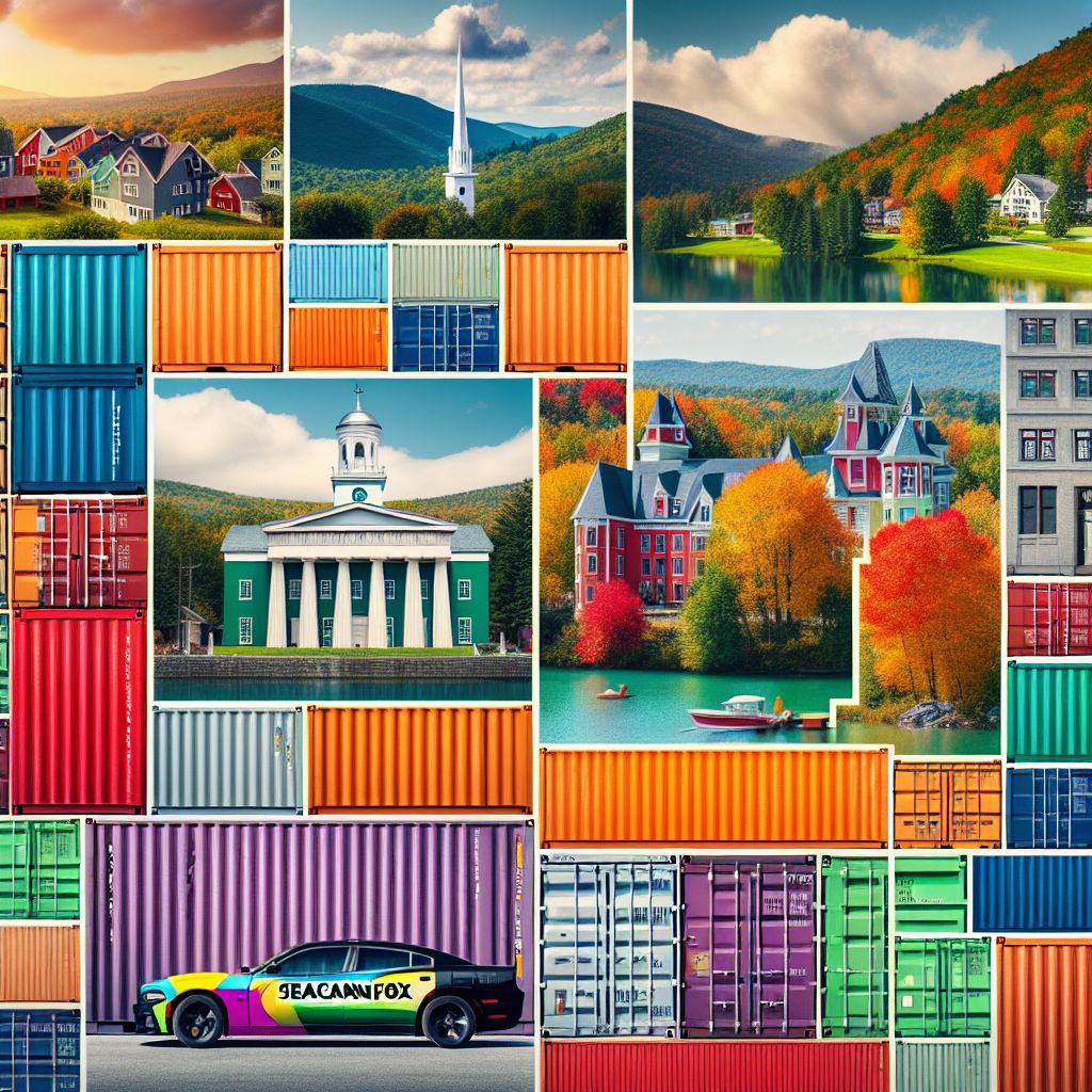 Vermont Shipping Container Rentals: Self-Storage Sizes & Pricing