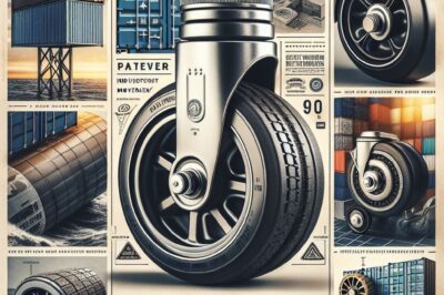 Heavy-Duty Swivel Casters for Shipping Containers – Industrial Moving Wheels
