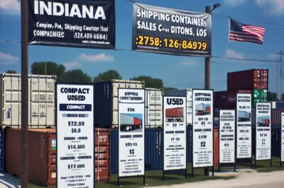 Indiana Shipping Containers for Sale: New/Used Sizes & Suppliers