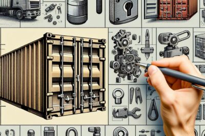 Shipping Container Door Lock Box & Handle Replacement