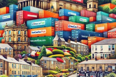 Shipping Container Self-Storage Units Near Me In Dewsbury, UK: Sizes & Rates