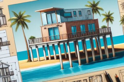 Florida Shipping Container Beach House On Stilts Design & Prices