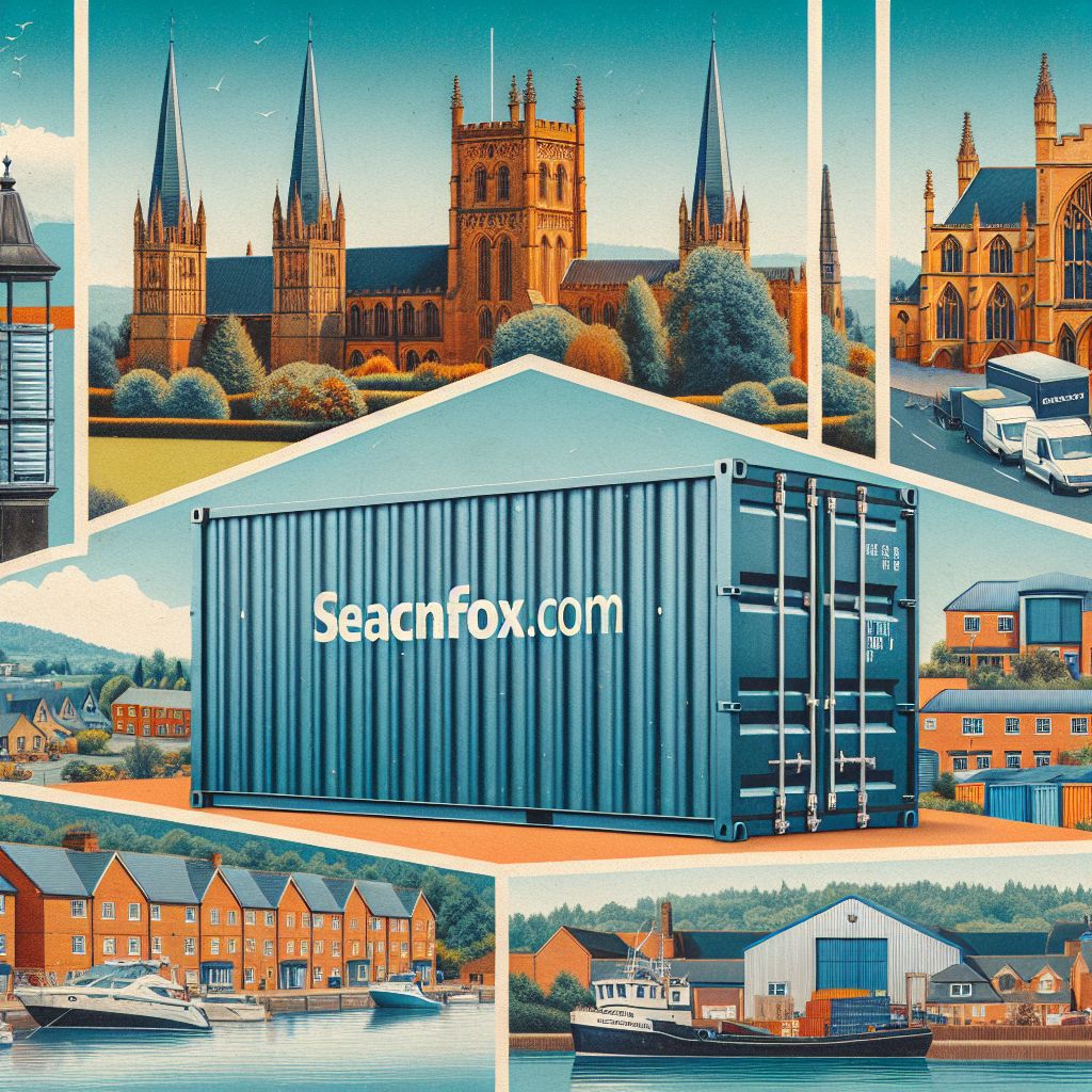 Shipping Container Self-Storage Units Near Me In Shrewsbury, UK: Sizes & Rates