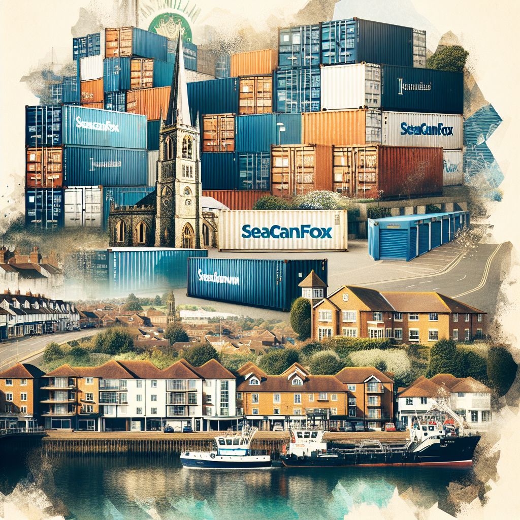 Shipping Container Self-Storage Units Near Me In Royal Tunbridge Wells, UK: Sizes & Rates